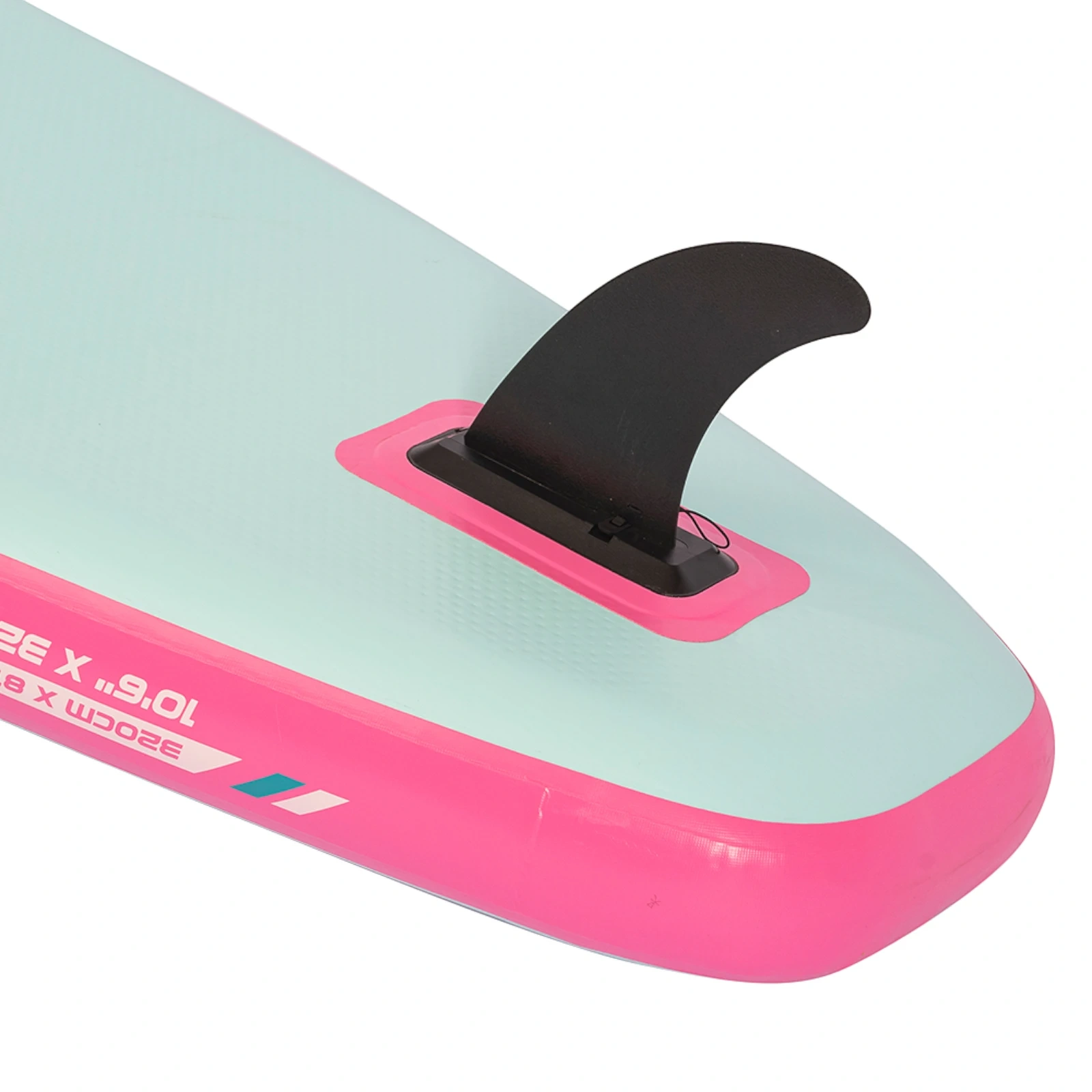 Deska SUP RIDEWAVE ALL AROUND 350 (11'5), uniwersalne, jasnoturkusowy / różowy - obrazek 5
