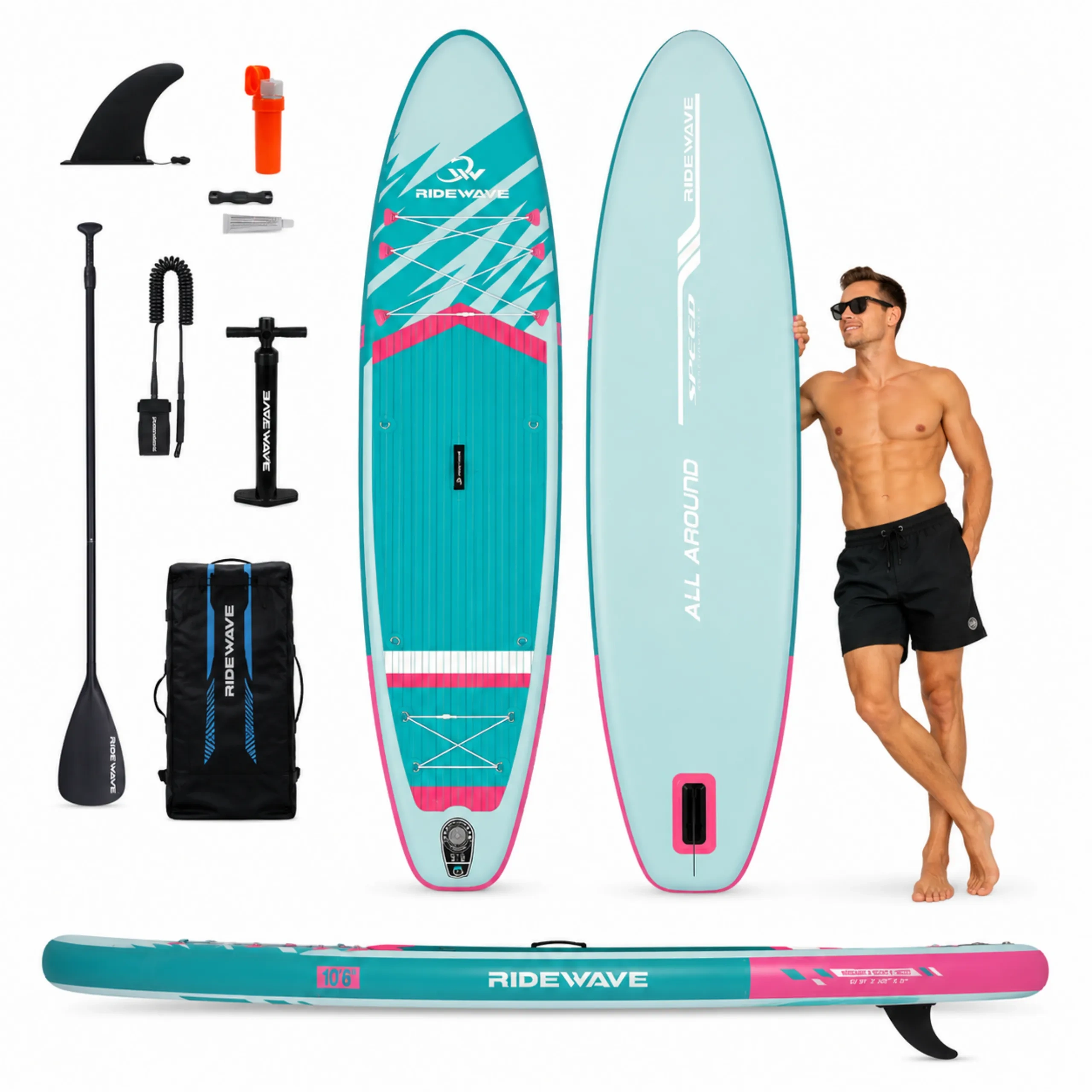 Technologia SUP RIDEWAVE ALL AROUND 350
