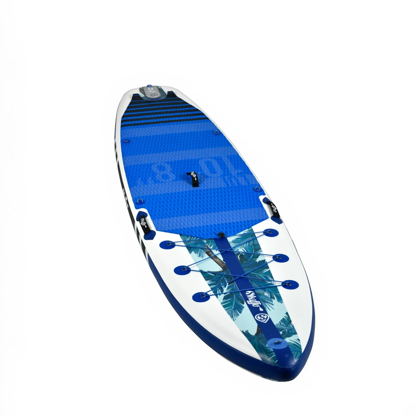 DESKA SUP SKIFFO LUI 325cm 10'8 PCV TRZYWARSTOWA PLECAK NA KÓŁKACH POMPKA - obrazek 12