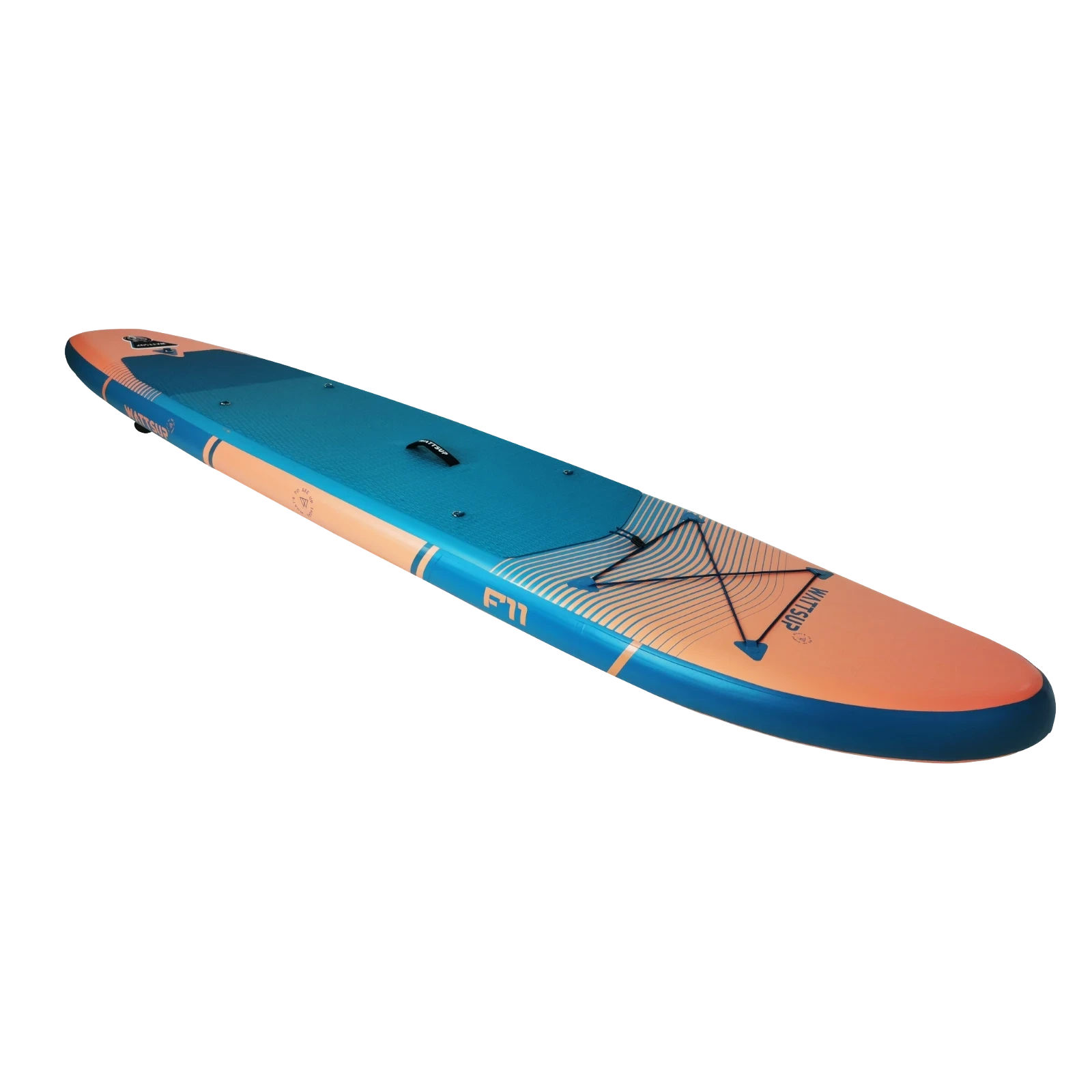 DESKA SUP WATTSUP F11 335 (11'), uniwersalne / Allround, pomarańczowy - obrazek 14