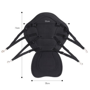 SIEDZISKO SUP/Kajak RIDEWAVE COMFORT Plus, czarny