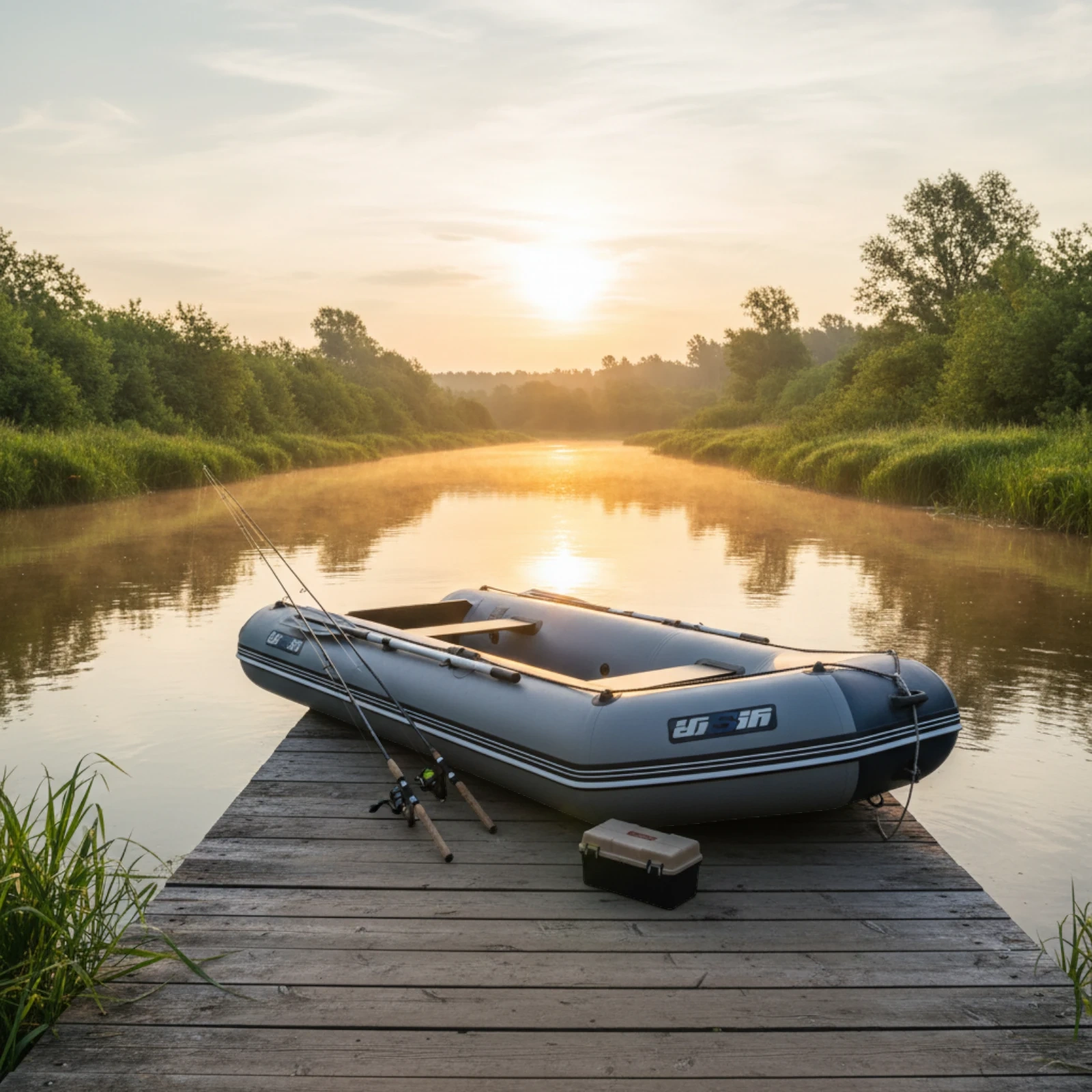 Ponton Aqua-Storm STM 300 Szaro Czarny