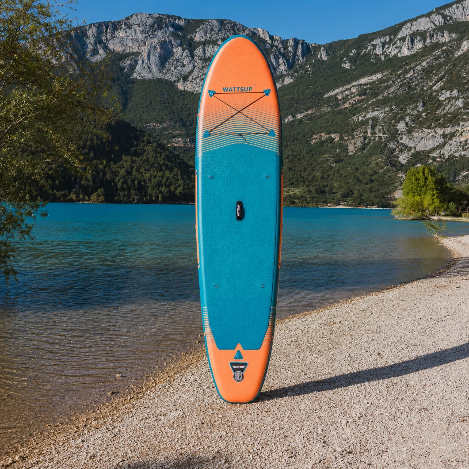 DESKA SUP WATTSUP F11 335 (11'), uniwersalne / Allround, pomarańczowy - obrazek 8