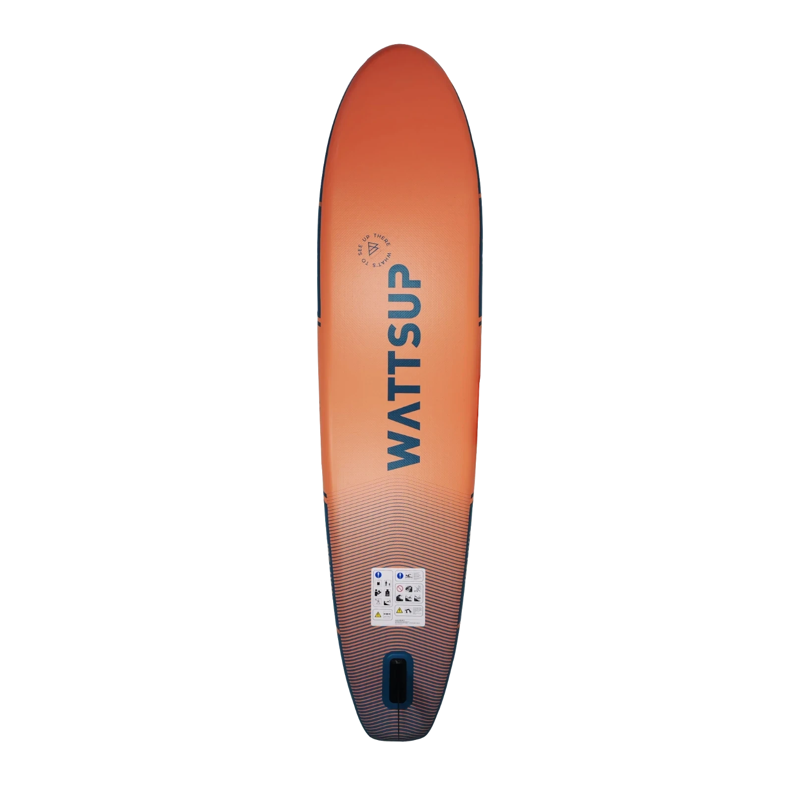 DESKA SUP WATTSUP F11 335 (11'), uniwersalne / Allround, pomarańczowy - obrazek 13